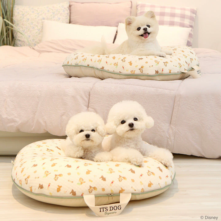 ※予約販売【ITS DOG】Disney organic chip'n dale quilted nest bed