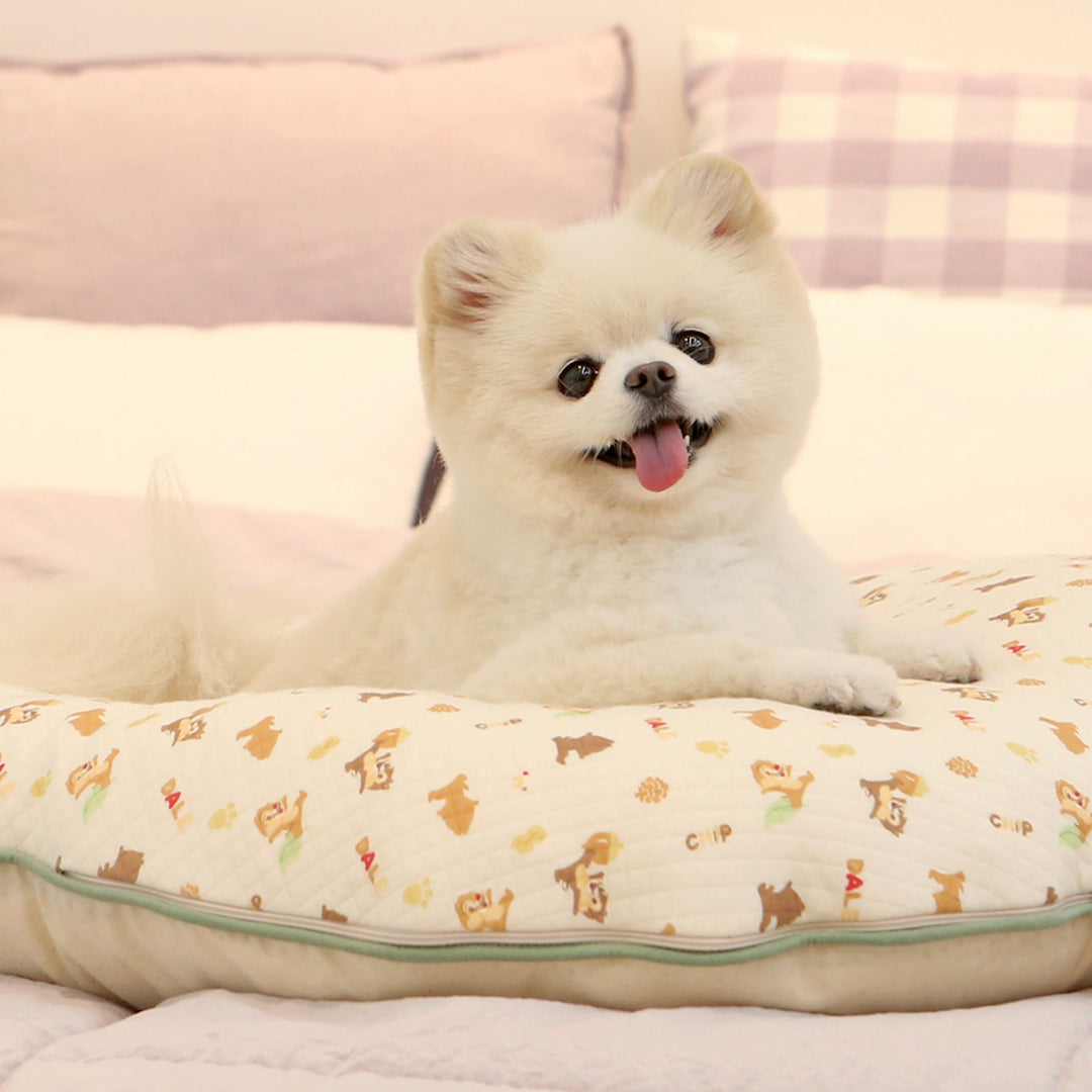 ※予約販売【ITS DOG】Disney organic chip'n dale quilted nest bed