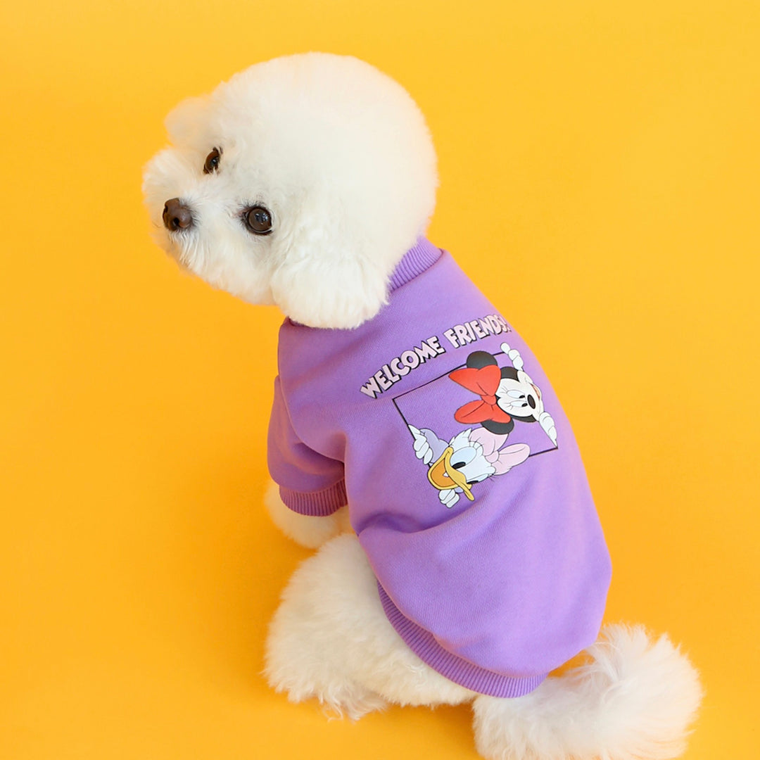 ※予約販売【ITS DOG】Disney peekaboo coton t-shirt(Red)