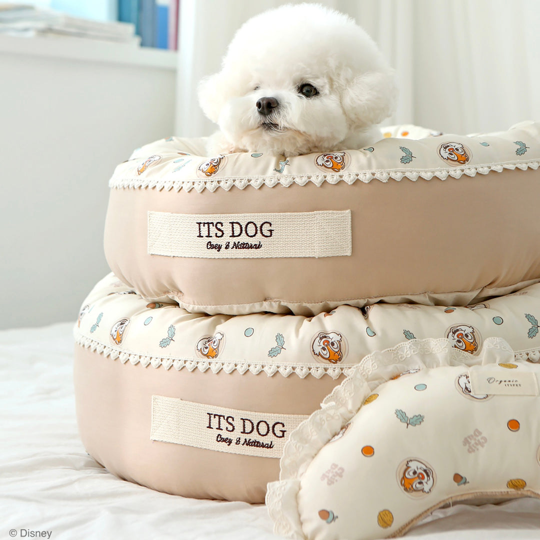 ※予約販売【ITS DOG】Disney Organic Chip and Dale Round Bed