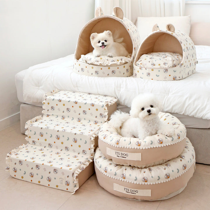 ※予約販売【ITS DOG】Disney Organic Chip and Dale Round Bed