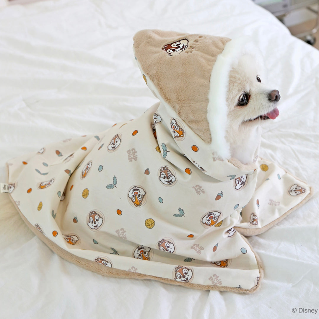 ※予約販売【ITS DOG】Disney Organic Reversible Blanket (Chip and Dale Happy)