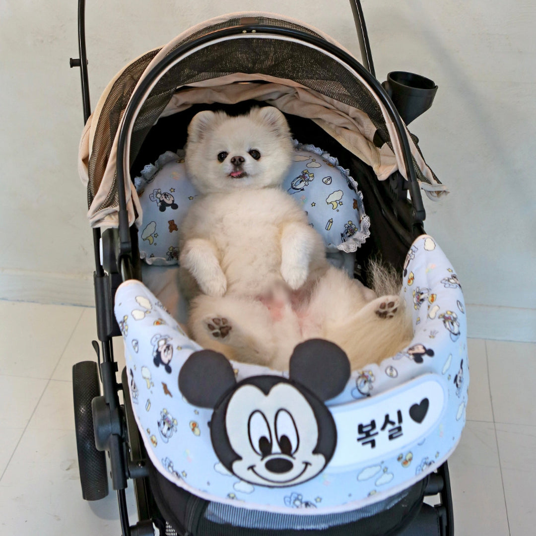 ※予約販売【ITS DOG】Disney Baby Friends Stroller Comforter (Mickey)