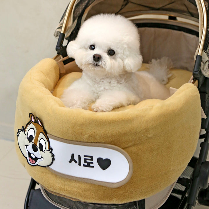 ※予約販売【ITS DOG】Disney Organic Detachable Stroller Liner (Chip & Dale Fun)