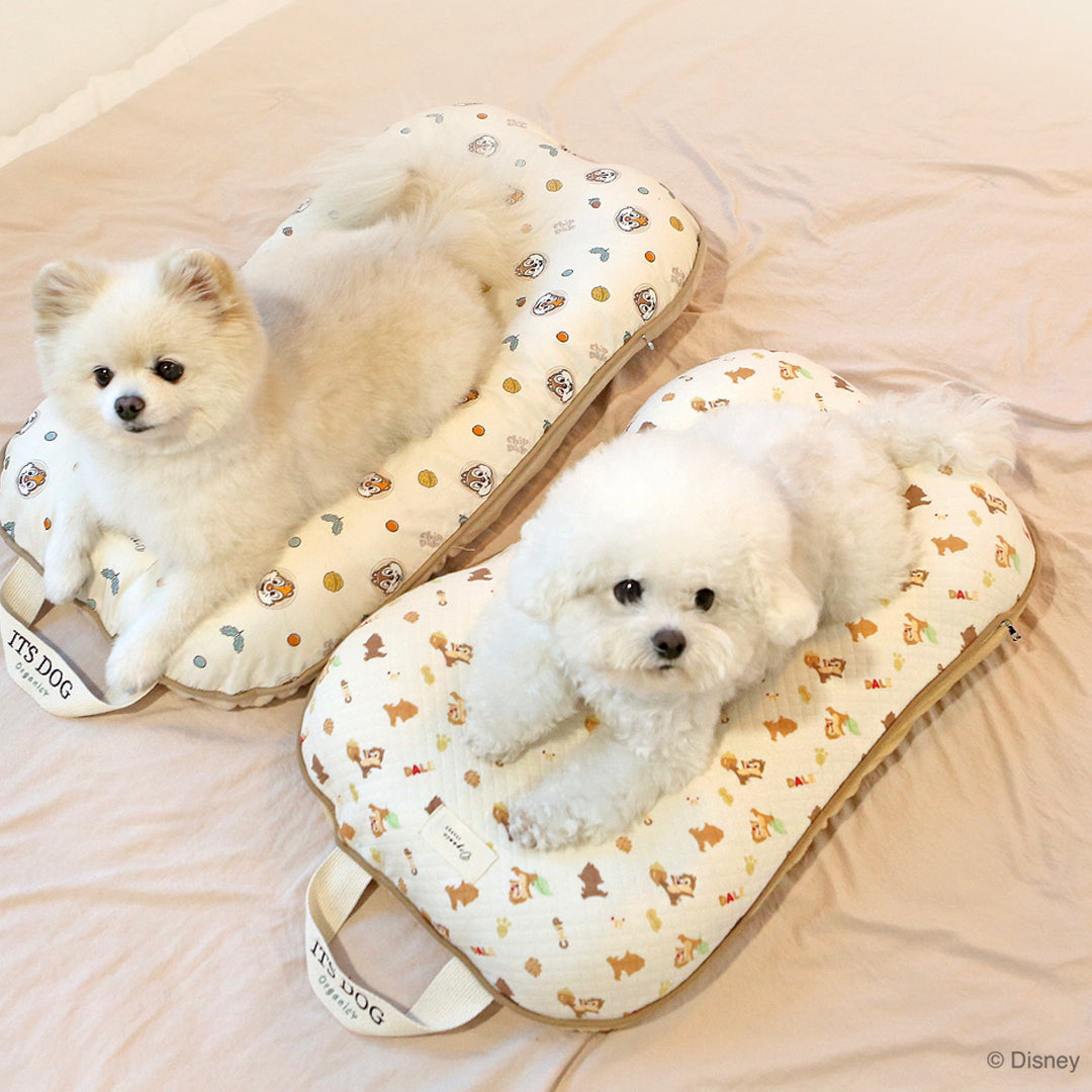 ※予約販売【ITS DOG】Disney Organic Detachable Stroller Liner (Chip & Dale Fun)