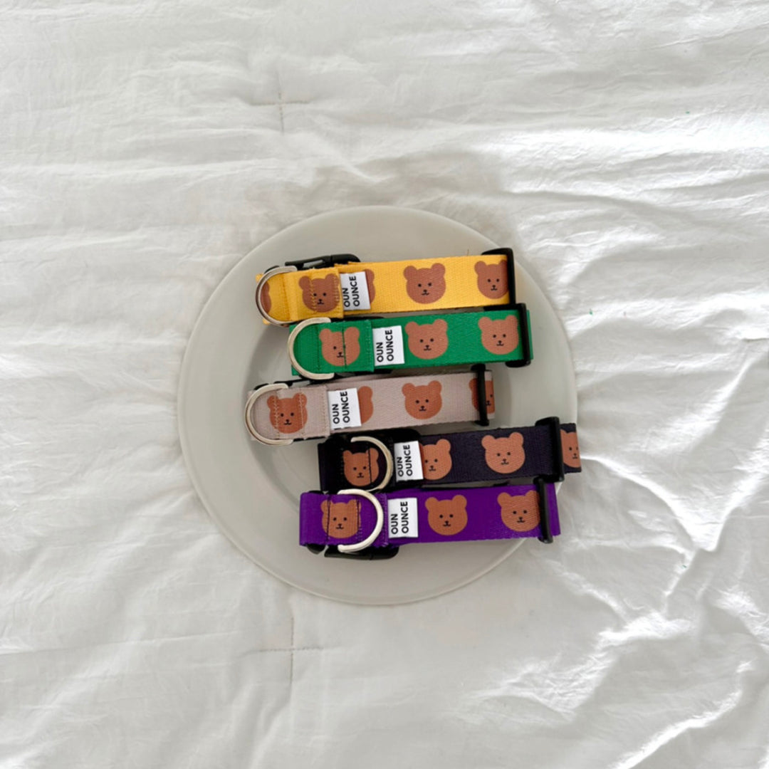 即納【OUNCE】Simple Bear Collar