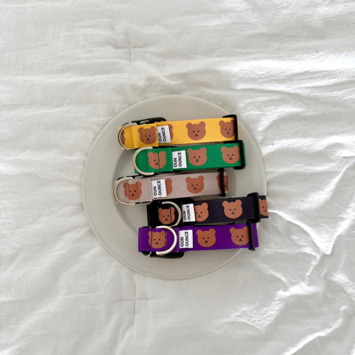 即納【OUNCE】Simple Bear Collar