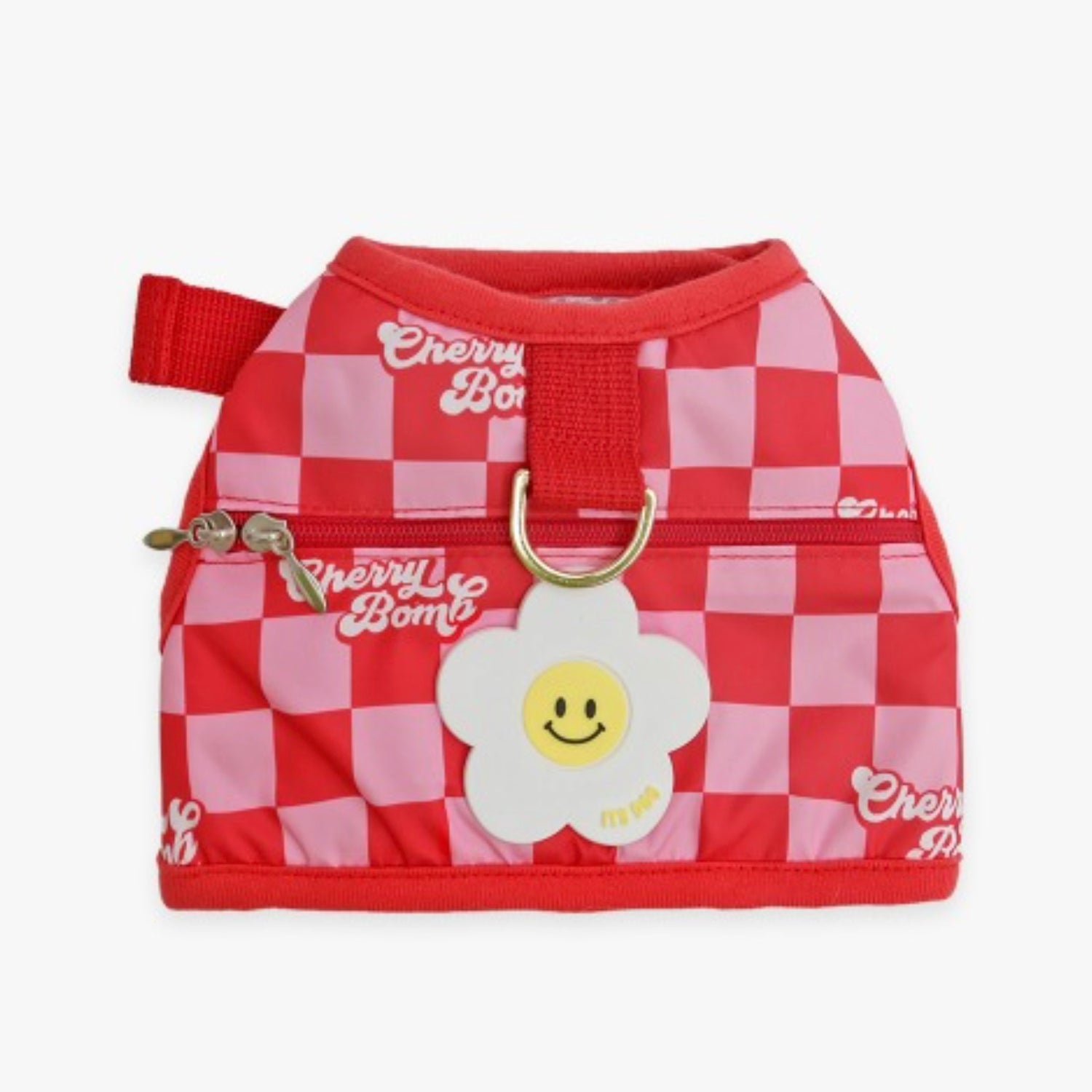 即納【ITS DOG】Ice Popping Cool Harness（Cherry Bomb）｜犬用ハーネス