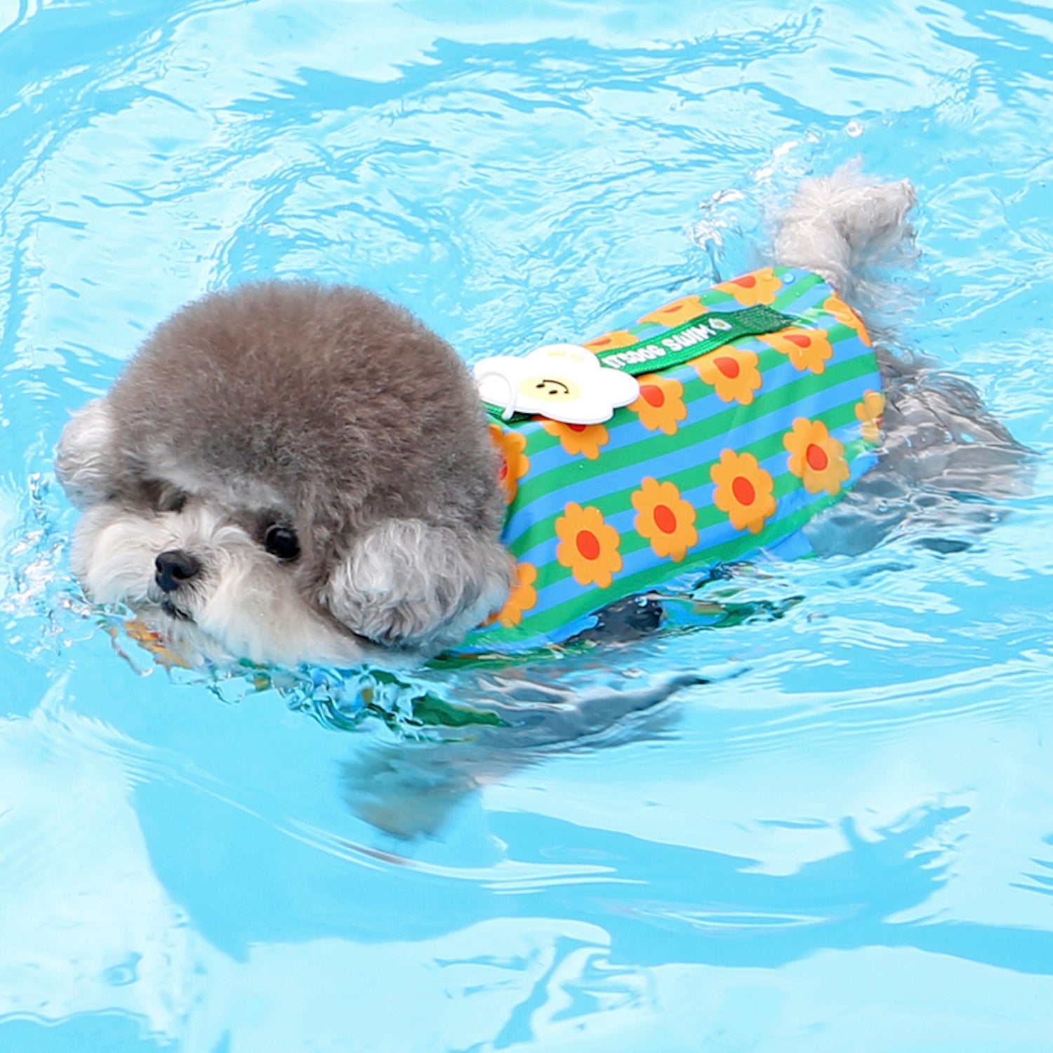 ※予約販売【ITS DOG】Ice Popping Life Jacket（Vintage Flower）