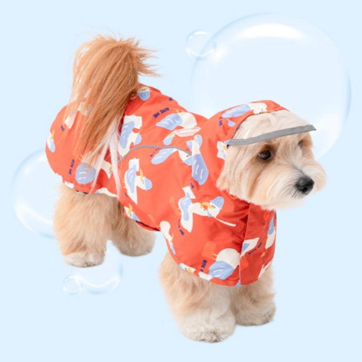 即納【BITE ME】Easy Peasy Body Cover Raincoat（3 colors）