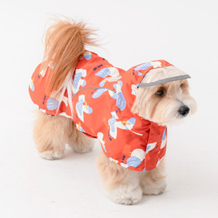 即納【BITE ME】Easy Peasy Body Cover Raincoat（3 colors）