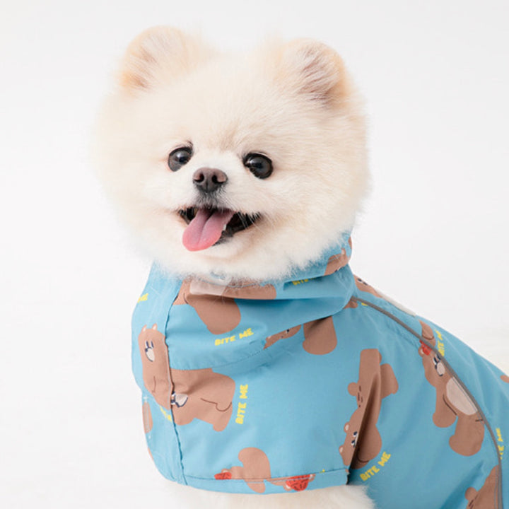 即納【BITE ME】Easy Peasy Body Cover Raincoat（3 colors）