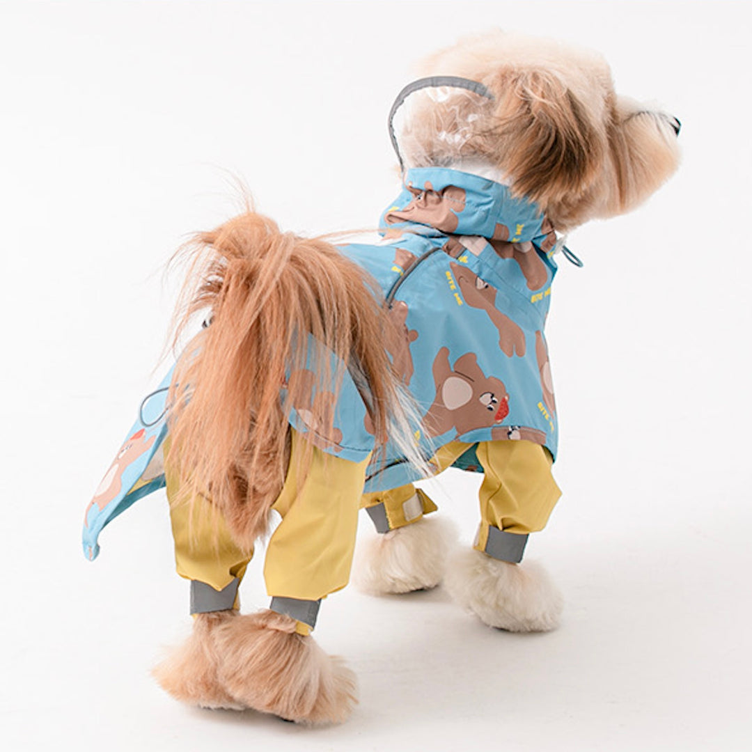 即納【BITE ME】Easy Peasy Body Cover Raincoat（3 colors）