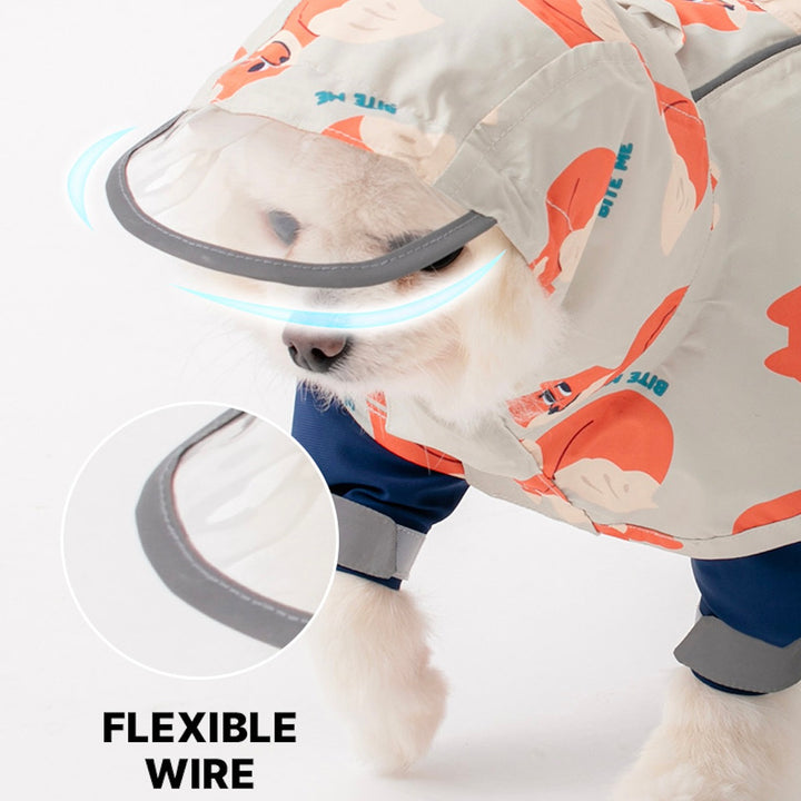 即納【BITE ME】Easy Peasy Body Cover Raincoat（3 colors）