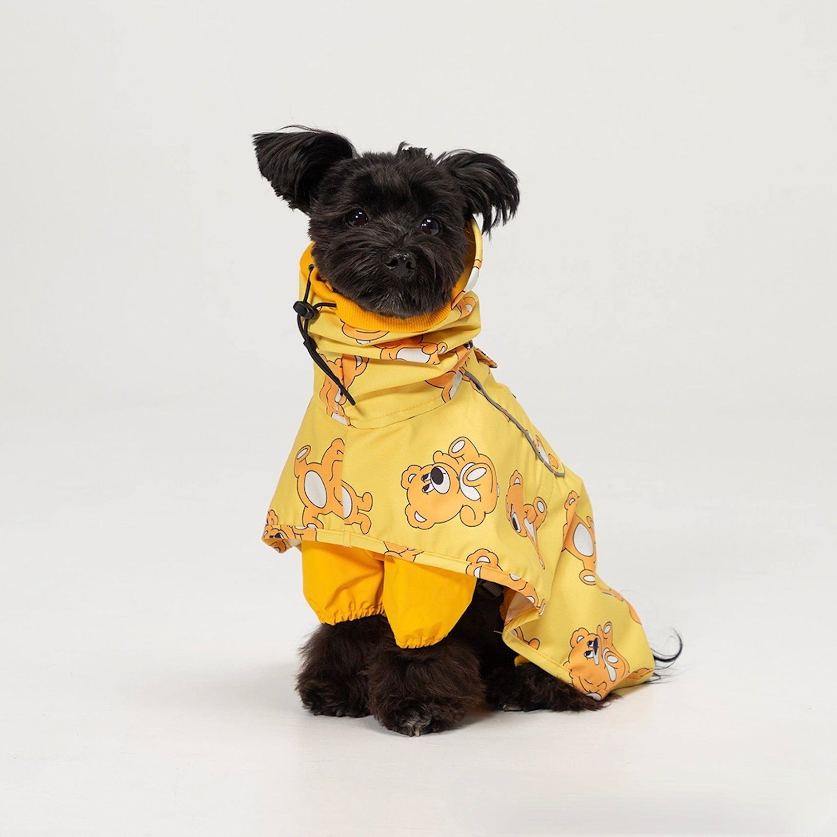 andblank 犬用レインコート 6XL イエロー andblank 犬用レインコート 6XL イエロー DRAWSTRING RAINCOAT