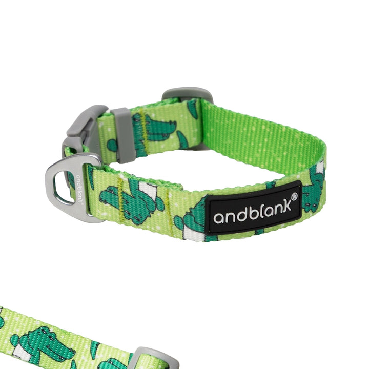 ※予約販売【andblank】ICONIC Lazy Crocodile Collar（Green）