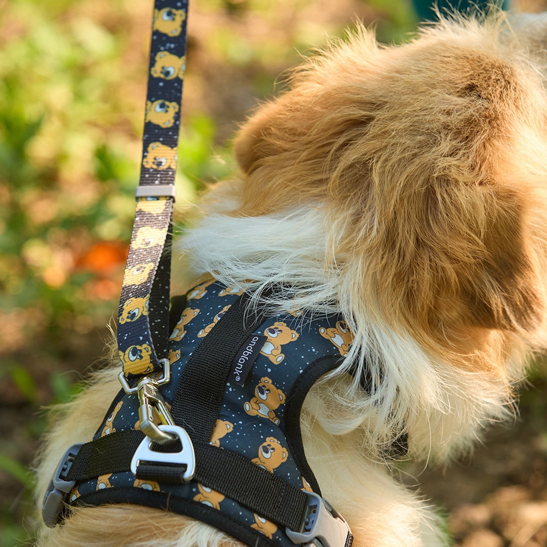 即納【andblank】ICONIC Joy Bear Hands Free Leash（Black）