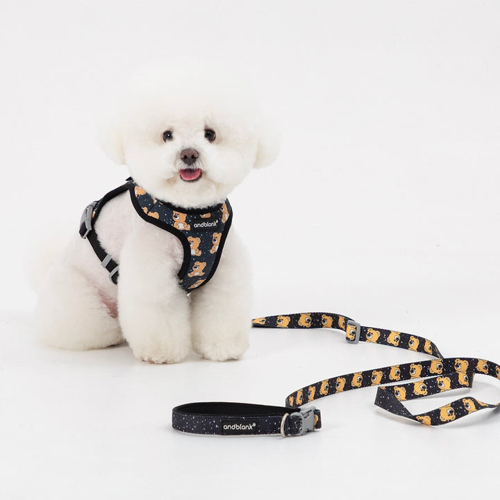 即納【andblank】ICONIC Joy Bear Hands Free Leash（Black）