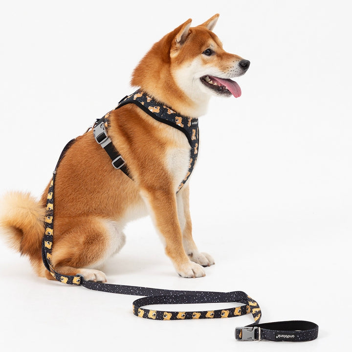 即納【andblank】ICONIC Joy Bear Hands Free Leash（Black）