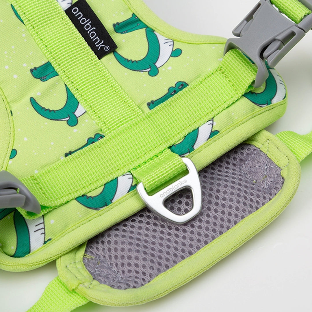 即納【andblank】ICONIC Lazy Crocodile Harness（Green）