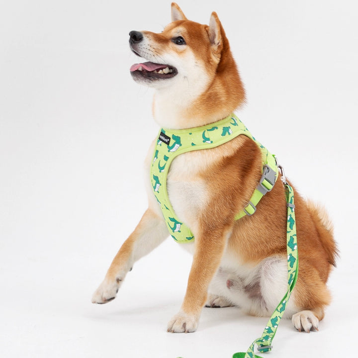 即納【andblank】ICONIC Lazy Crocodile Harness（Green）