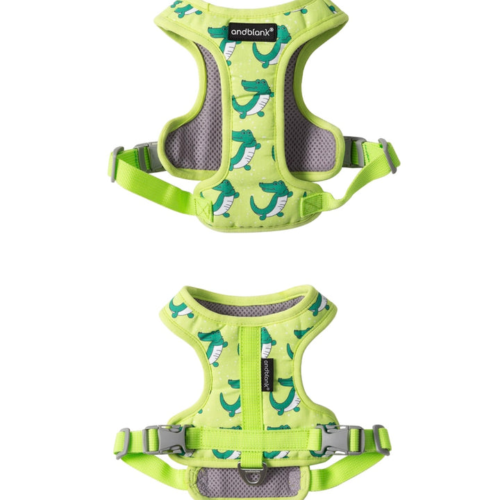 即納【andblank】ICONIC Lazy Crocodile Harness（Green）