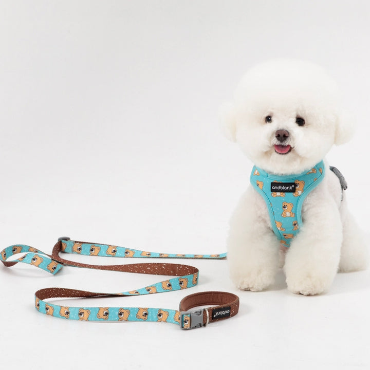 即納【andblank】ICONIC Joy Bear Hands Free Leash（Mint）