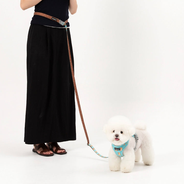 即納【andblank】ICONIC Joy Bear Hands Free Leash（Mint）