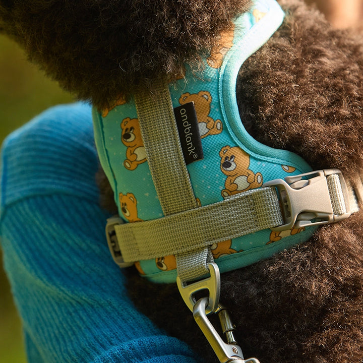即納【andblank】ICONIC Joy Bear Hands Free Leash（Mint）
