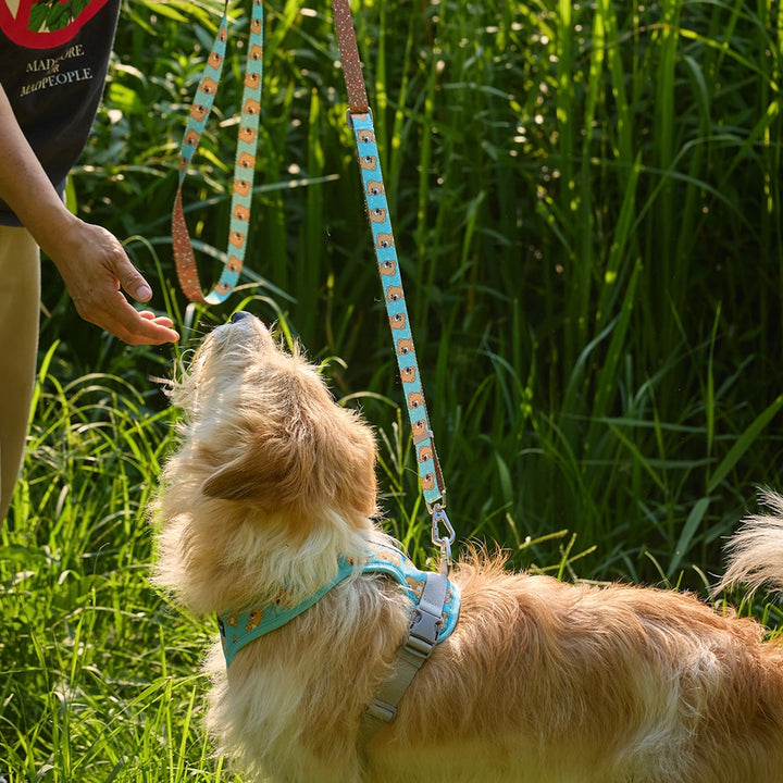 即納【andblank】ICONIC Joy Bear Hands Free Leash（Mint）