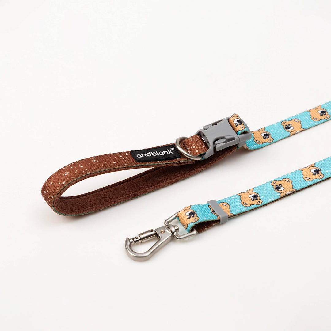 即納【andblank】ICONIC Joy Bear Hands Free Leash（Mint）