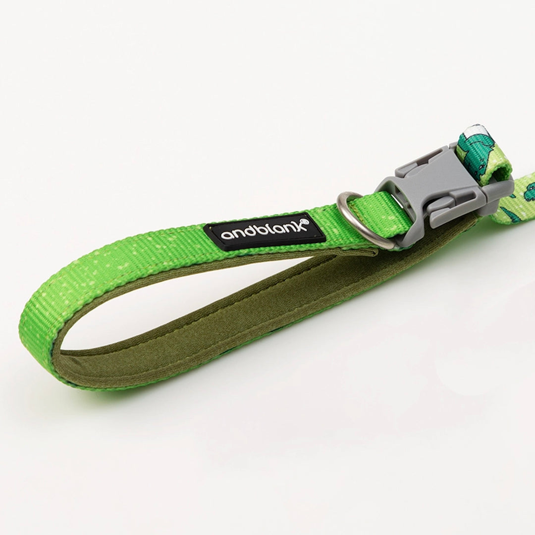 ※予約販売【andblank】ICONIC Lazy Crocodile Hands Free Leash（Green）