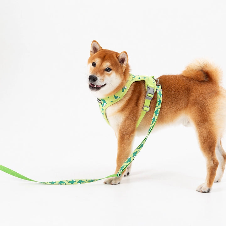 ※予約販売【andblank】ICONIC Lazy Crocodile Hands Free Leash（Green）