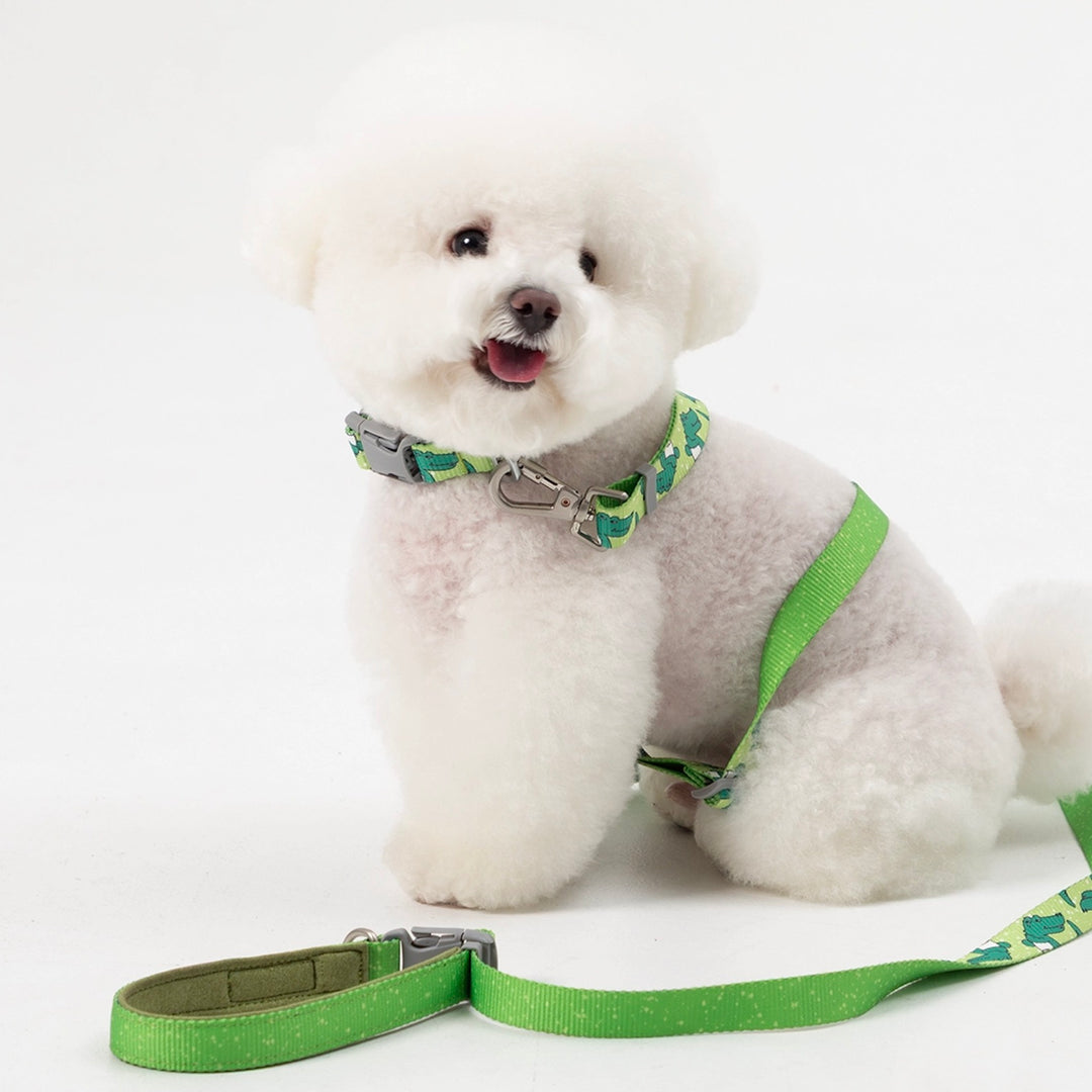 ※予約販売【andblank】ICONIC Lazy Crocodile Hands Free Leash（Green）