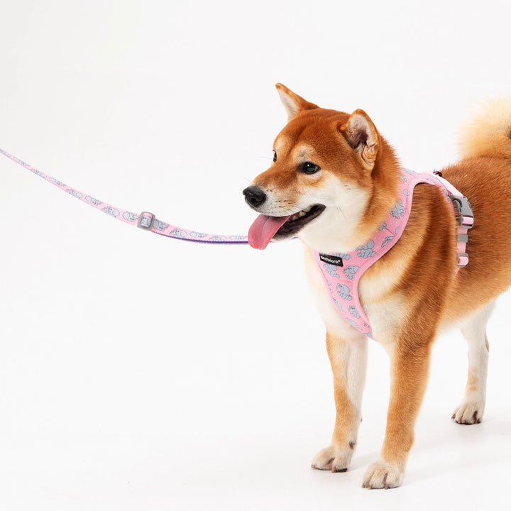 即納【andblank】ICONIC Jelly Phant Hands Free Leash（Pink）
