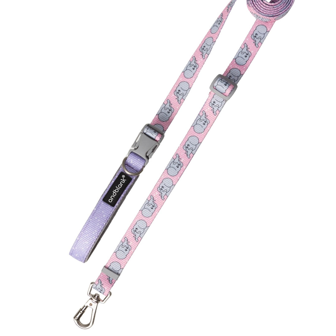 即納【andblank】ICONIC Jelly Phant Hands Free Leash（Pink）