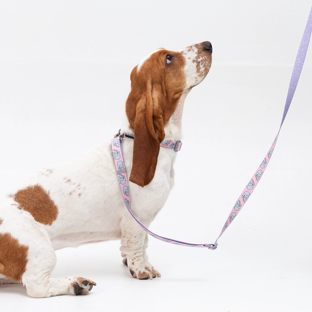 即納【andblank】ICONIC Jelly Phant Hands Free Leash（Pink）