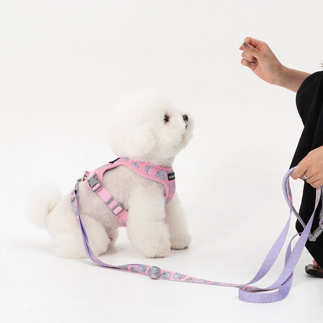 即納【andblank】ICONIC Jelly Phant Hands Free Leash（Pink）