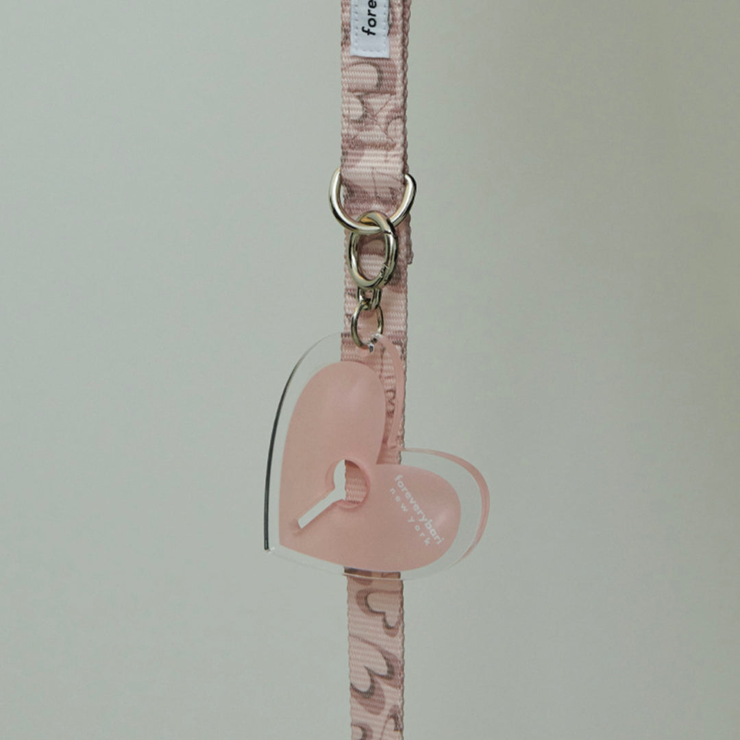 即納【foreverybari】NEW Heart Poop Bag Keyring（Strawberry）