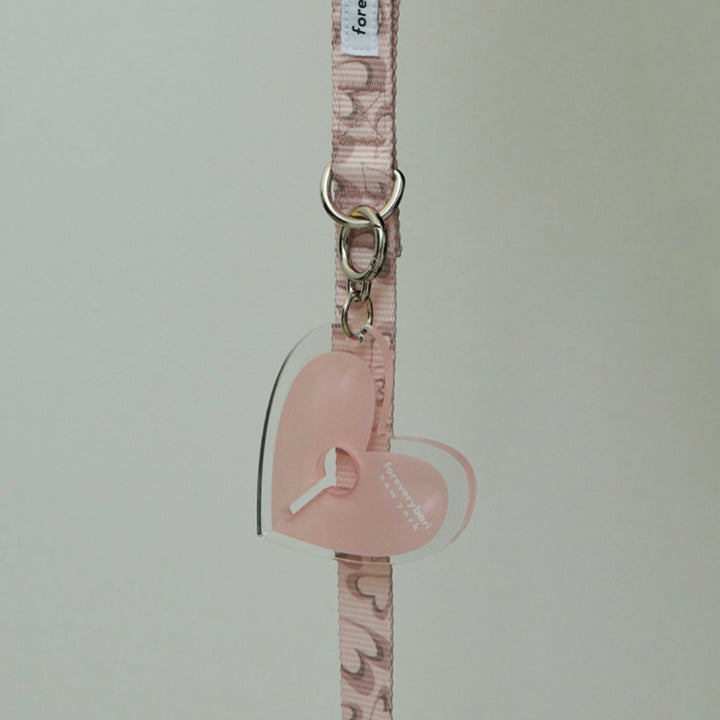 即納【foreverybari】NEW Heart Poop Bag Keyring（Strawberry）