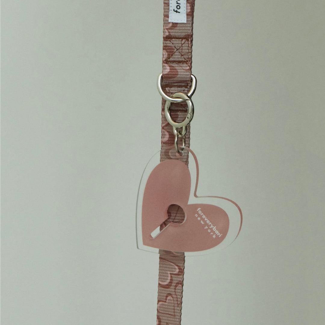 即納【foreverybari】NEW Heart Poop Bag Keyring（Chocolate）