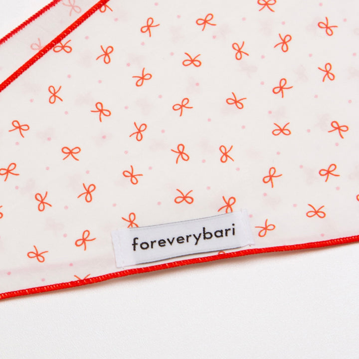 ※予約販売【foreverybari】Ribbon Scarf