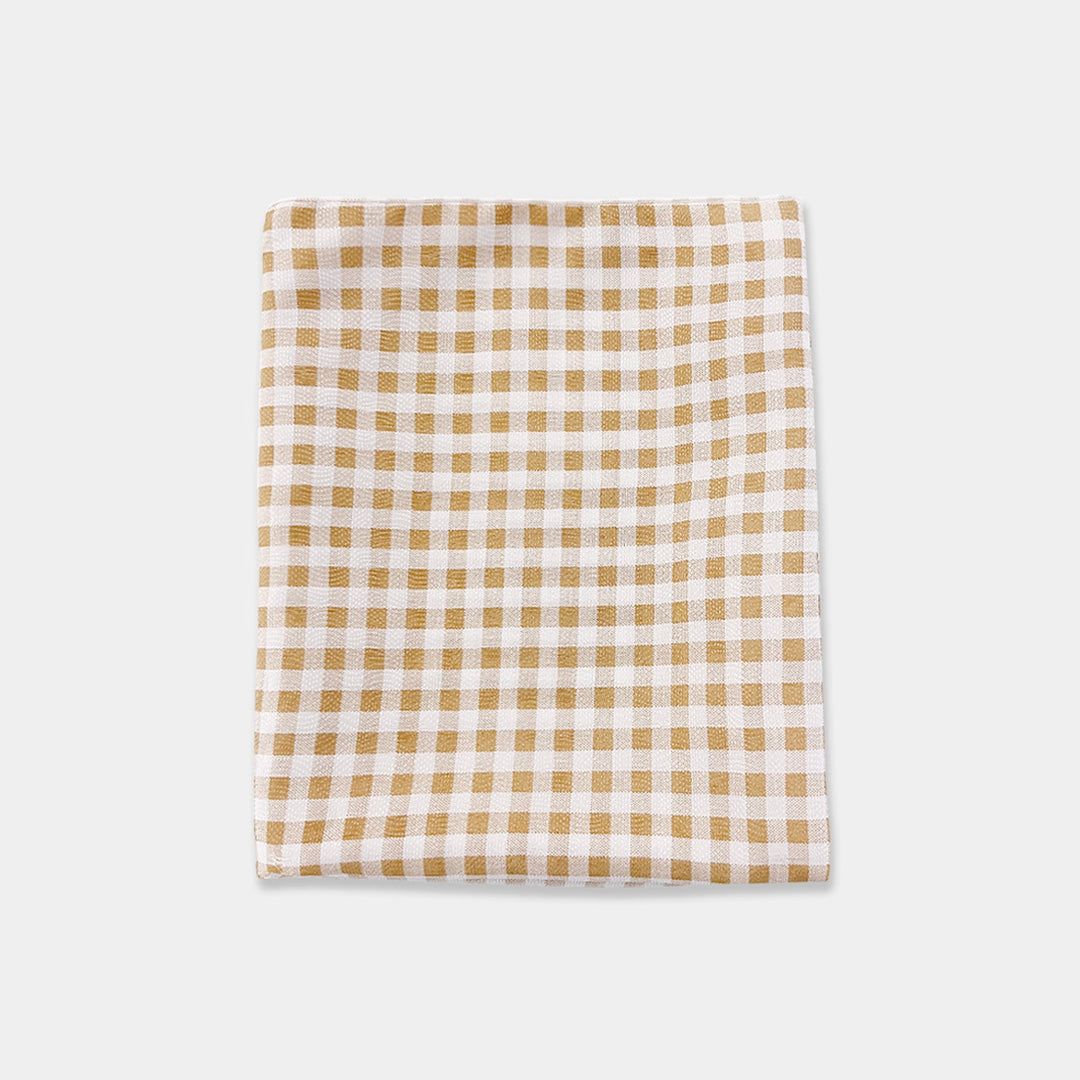 ※予約販売【foreverybari】Gingham Check Summer Blanket