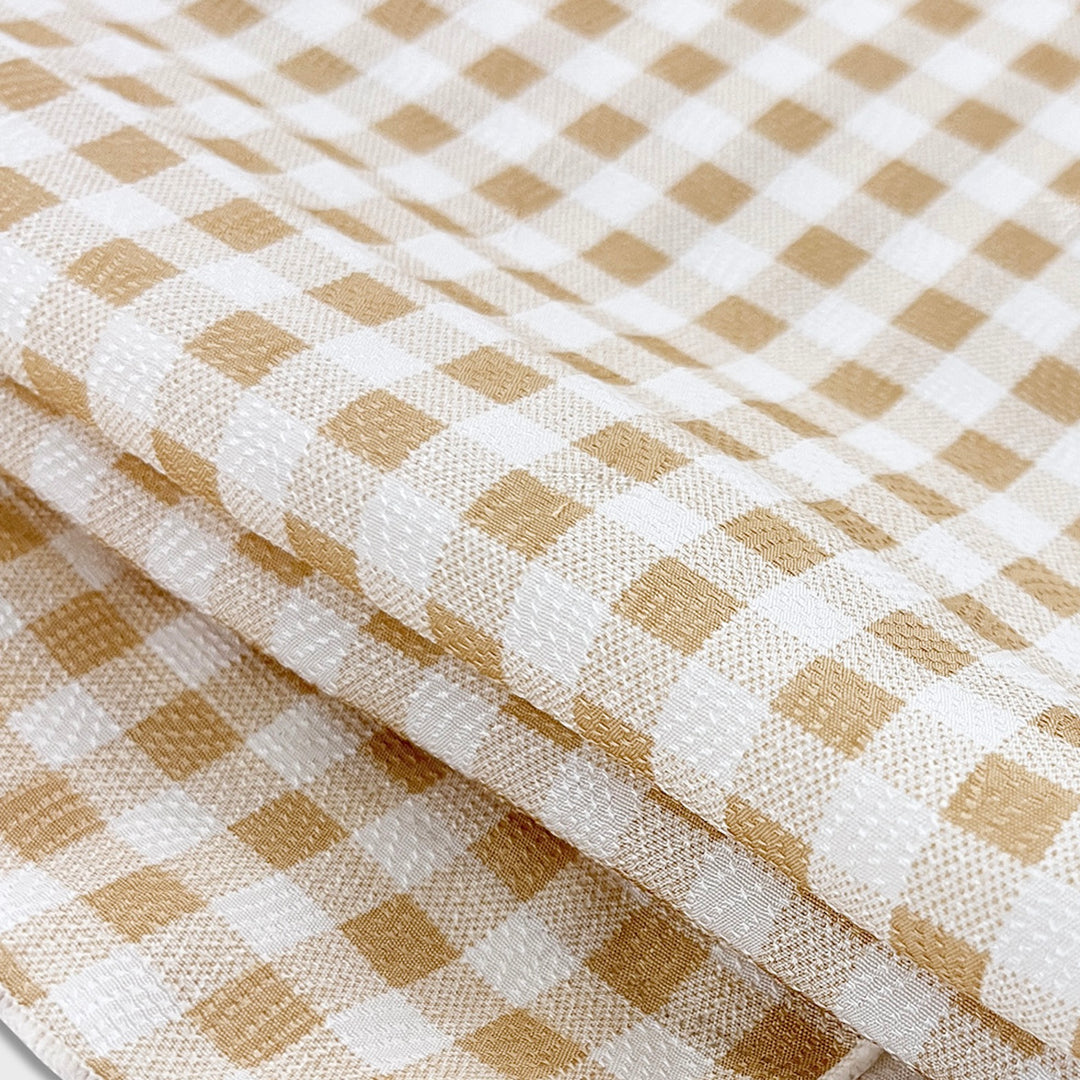 ※予約販売【foreverybari】Gingham Check Summer Blanket