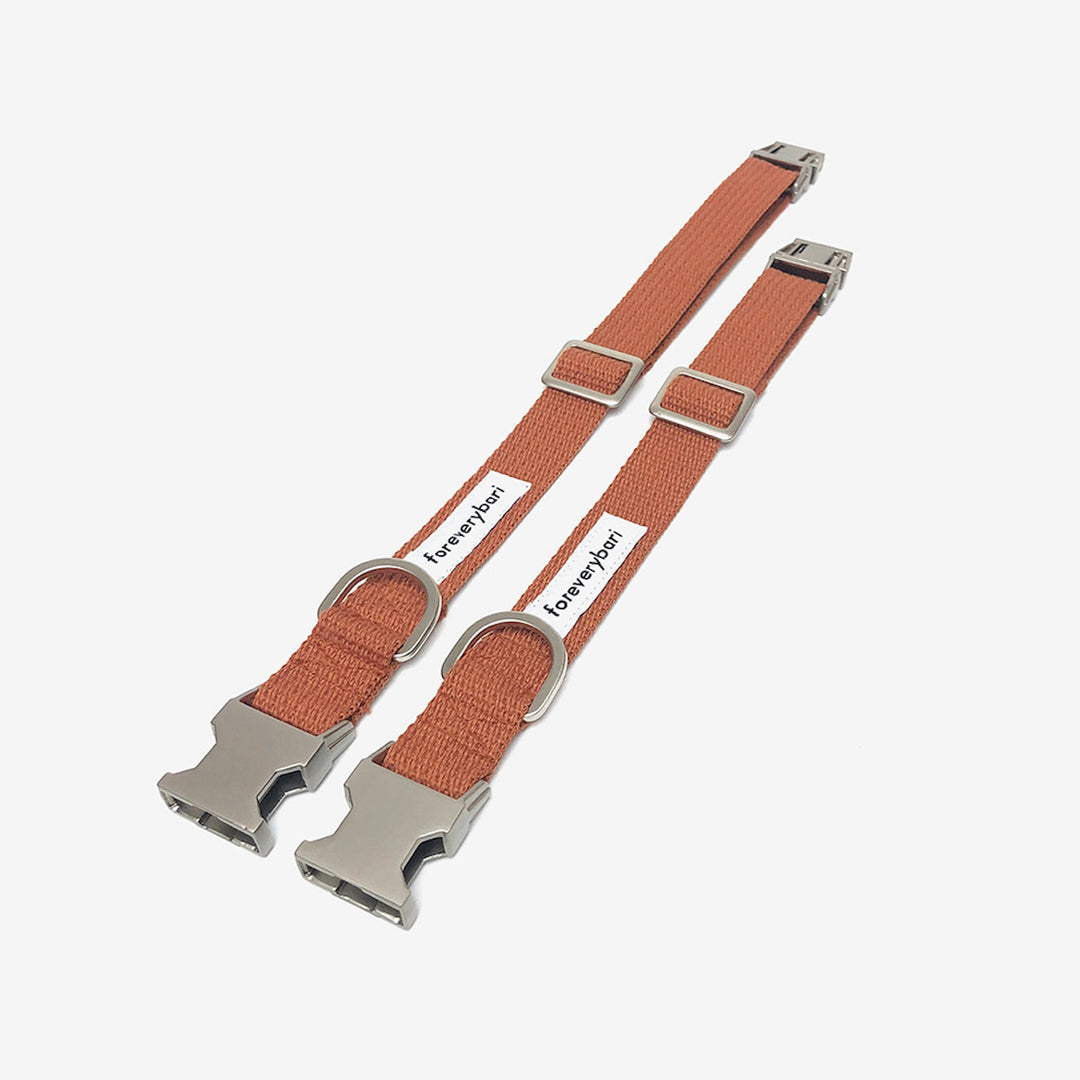 ※予約販売【foreverybari】Classic Pet Collar（Camel）