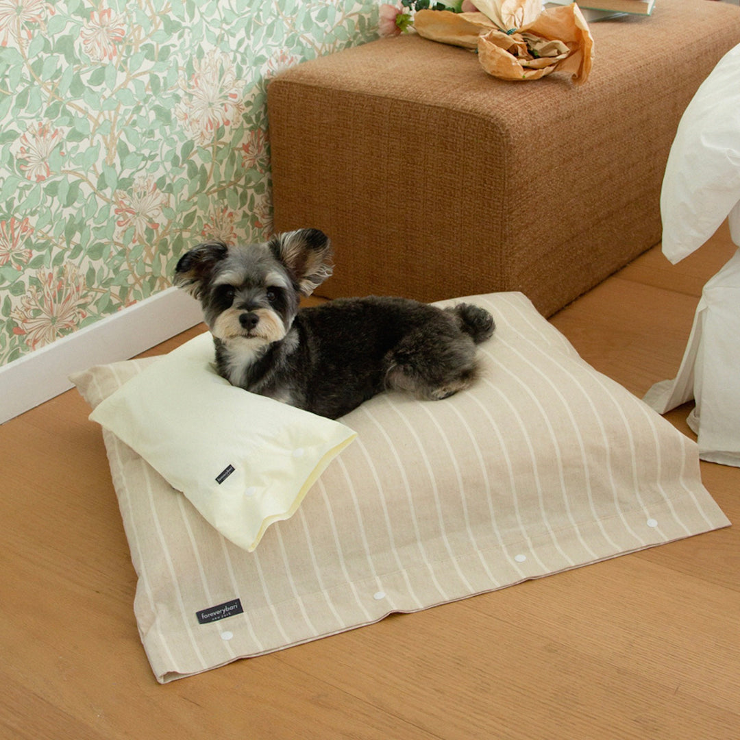 ※予約販売【foreverybari】Cotton Pillow（Cream）