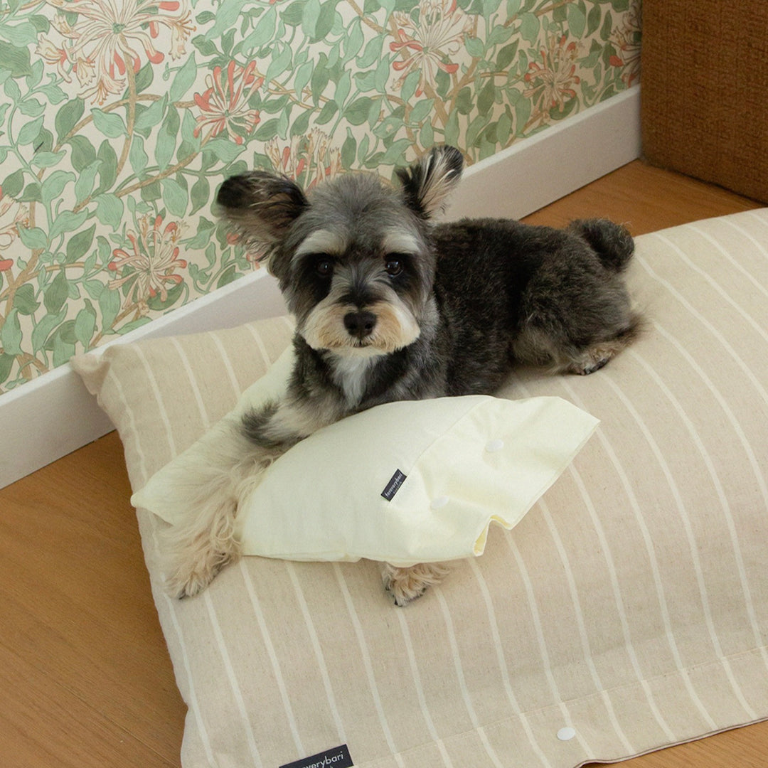 ※予約販売【foreverybari】Cotton Pillow（Cream）