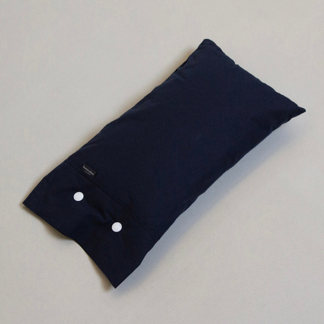 ※予約販売【foreverybari】Cotton Pillow（Navy）