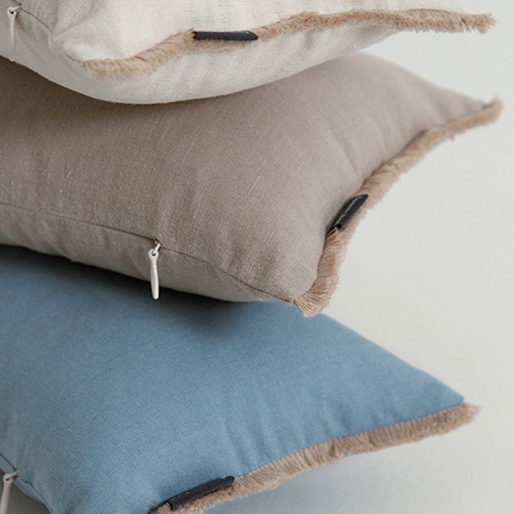 ※予約販売【foreverybari】Tassel Linen Pillow