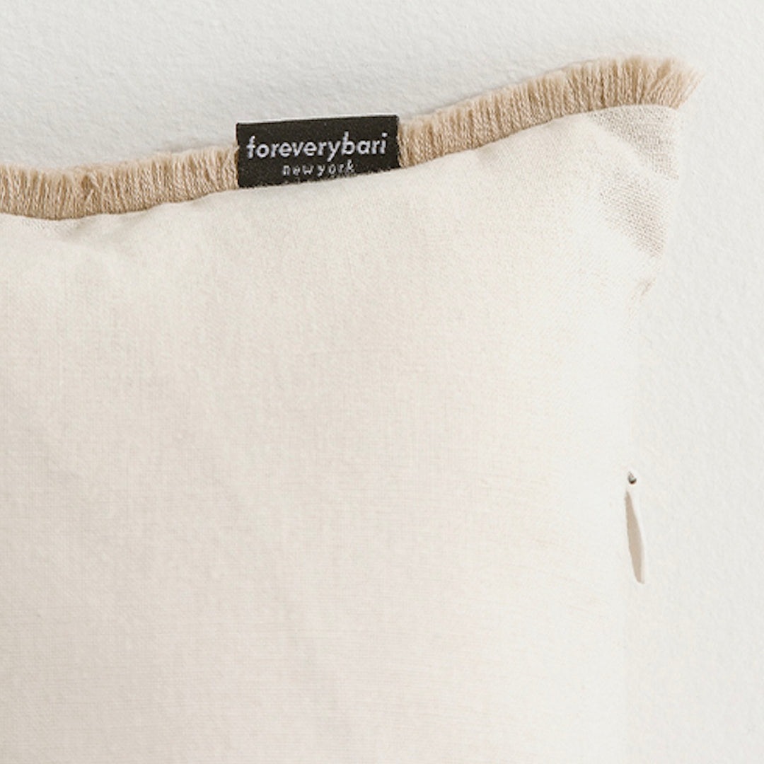 ※予約販売【foreverybari】Tassel Linen Pillow